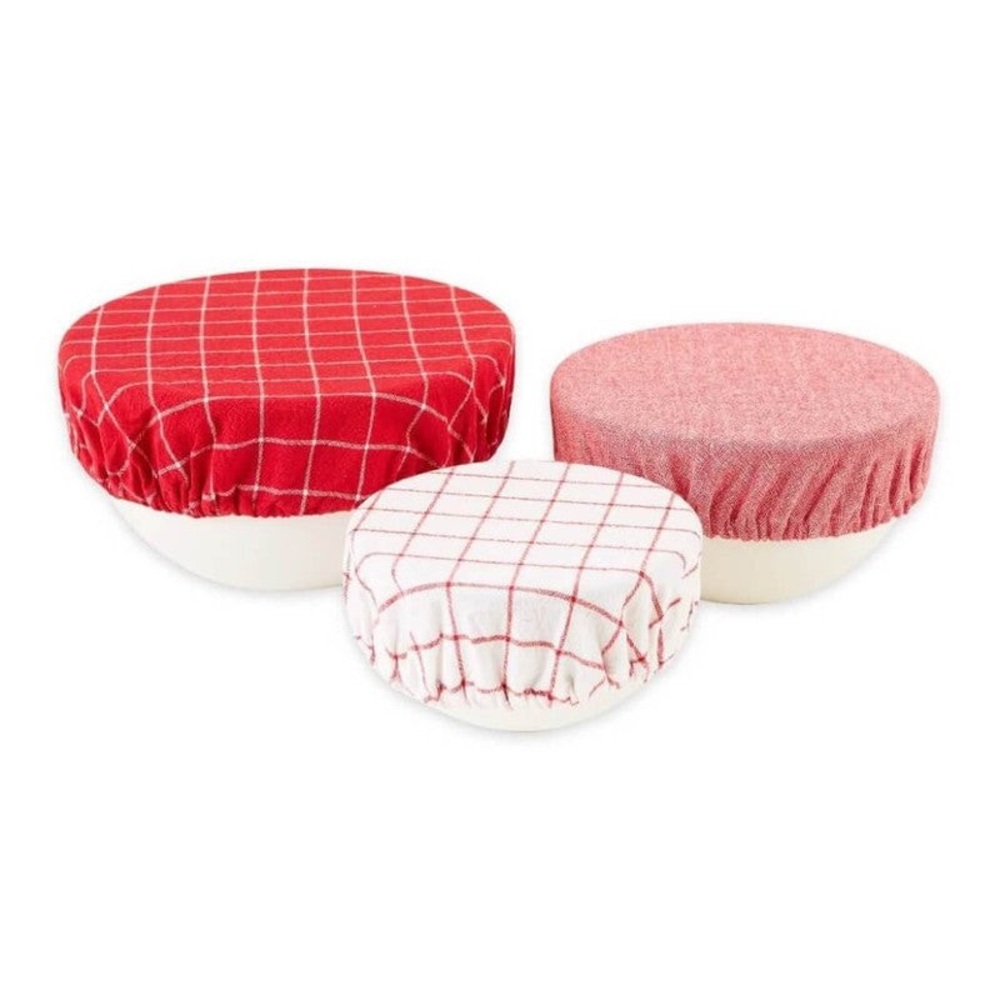 Red Cider Reusable Bowl Covers Set Of 3